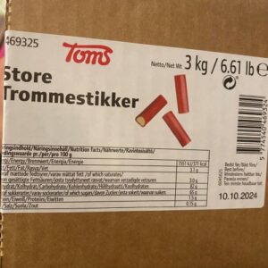 toms - store trommestikker