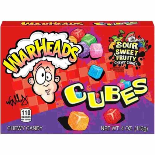 Warheads Sour Chewy Cubes