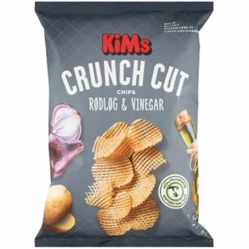 Kims Crunch Cut Rødløg/Vinegar 160 GRAM